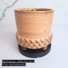 Load image into Gallery viewer, The Leaferie Keenan pot with stand. ceramic material