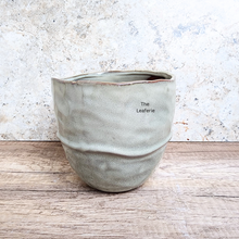 Load image into Gallery viewer, The Leaferie Zane Flowerpot. 3 sizes grey ceramic pot