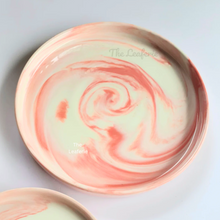 Load image into Gallery viewer, Pink Marbled Ceramic Trays (5 sizes)