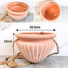 Load image into Gallery viewer, Lyon Terracotta Hanging pot (Series 3)