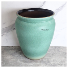 Load image into Gallery viewer, The leaferies Aures tall pot series 3 . 2 colours ceramic pot