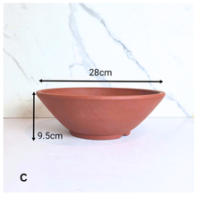 Load image into Gallery viewer, Bonsai series 91 . Zisha bonsai pot with 'LEAFERIE' branding on a white background