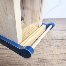 Load image into Gallery viewer, The Leaferie Bird Feeder. made of wood. 2 colours