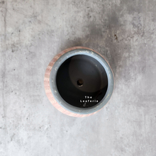 Load image into Gallery viewer, The Leaferie Osamu Pot. pink shallow ceramic pot.
