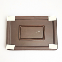 Load image into Gallery viewer, The Leaferie Zisha rectangular trays . 2 colours 5 sizes. Purple sand base plate