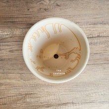 Load image into Gallery viewer, The Leaferie Titan white pot . Ceramic material