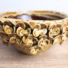 Load image into Gallery viewer, The Leaferie Handmade LYSA ceramic pot . 2 colours blue and yellow.