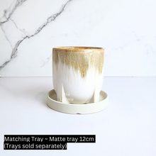 Load image into Gallery viewer, The Leaferie Noel ceramic pot.