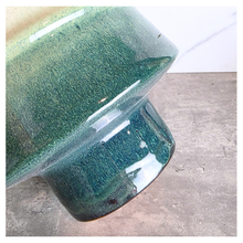 Load image into Gallery viewer, Pianta Multicolored ceramic pot with 'LEAFERIE' branding on a light background