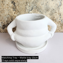 Load image into Gallery viewer, The Leaferie Michelin cement pot. 2 sizes