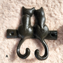 Load image into Gallery viewer, Cast Iron Assorted hooks (6 Designs)