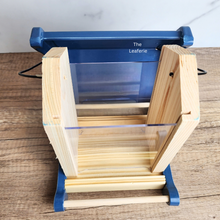 Load image into Gallery viewer, The Leaferie Bird Feeder. made of wood. 2 colours