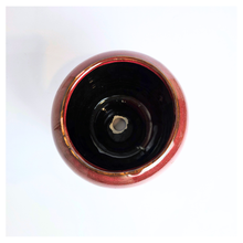 Load image into Gallery viewer, Soraya ceramic pots, one red and one green, with 'LEAFERIE' branding on a white background.