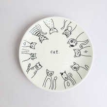 Load image into Gallery viewer, the Leaferie olivier series 5 . coffee cup and mug cat motif