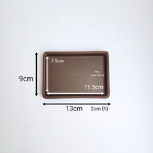 Load image into Gallery viewer, The Leaferie Zisha rectangular trays . 2 colours 5 sizes. Purple sand base plate
