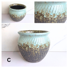 Load image into Gallery viewer, The Leaferie Astra pot . 4 colors. ceramic pot.