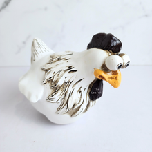 Load image into Gallery viewer, The Leaferie Ophelia chicken garden decoration. resin material.
