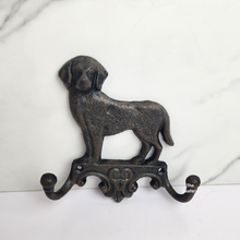 Load image into Gallery viewer, The Leaferie Cast Iron hook. cat and dog hook