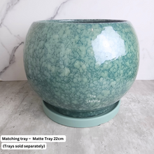 Load image into Gallery viewer, The Leaferie Aurora big Flowerpot. Ceramic material
