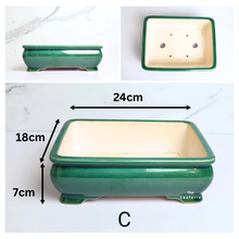 Load image into Gallery viewer, Bonsai Tally (Series 4) Rectangular Flowerpot
