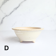 Load image into Gallery viewer, The Leaferie Petit bonsai series 46. 3 colours bonsai pots