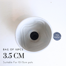 Load image into Gallery viewer, The Leaferie Plastic Mesh net for pots to prevent soil loss. 4 sizes.