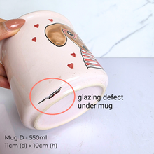 Load image into Gallery viewer, As-is Sept 25. ceramic pots and mugs with Leaferie logo.