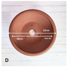 Load image into Gallery viewer, Bonsai Flowerpot / Tray (Series 5) 5 Sizes