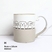 Load image into Gallery viewer, The Leaferie Olivier mugs Series 3. 8 designs
