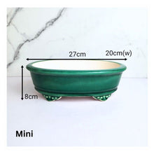 Load image into Gallery viewer, Bonsai Flowerpot (Series 60) Oval