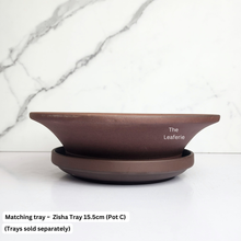 Load image into Gallery viewer, The Leaferie Bonsai 53. 3 sizes zisha pots.