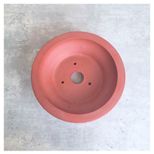 Load image into Gallery viewer, BOnsai 95. zisha Collage of four bonsai pots in different colors with 'LEAFERIE' branding on a marble background.