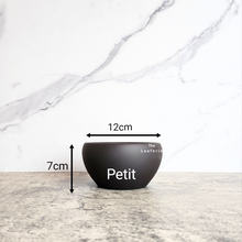 Load image into Gallery viewer, The Leaferie Bonsai Series 38 Flowerpots. 2 colours and 3 sizes. Petit size black