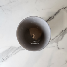 Load image into Gallery viewer, The Leaferie Emilia Plant pot . green ceramic . top view