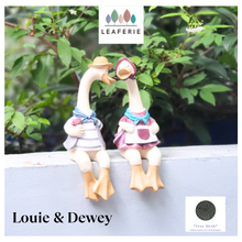 Load image into Gallery viewer, Louie and Dewey (Set of 2) Garden Decoration