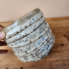 Load image into Gallery viewer, The Leaferie Liadan beige ceramic flowerpot