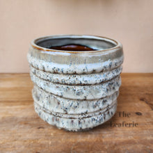 Load image into Gallery viewer, The Leaferie Liadan beige ceramic flowerpot