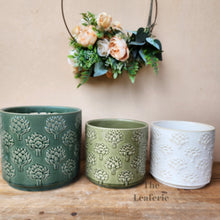 Load image into Gallery viewer, The Leaferie Lylla pot. 2 sizes and 3 colours