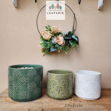 Load image into Gallery viewer, The Leaferie Lylla pot. 2 sizes and 3 colours