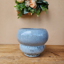 Load image into Gallery viewer, The Leaferie Cedric ceramic pot. 2 designs . front view of Design B