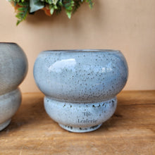 Load image into Gallery viewer, The Leaferie Cedric ceramic pot. 2 designs . front view of Design B