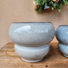 Load image into Gallery viewer, The Leaferie Cedric ceramic pot. 2 designs . front view of Design A