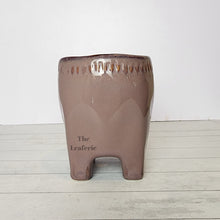 Load image into Gallery viewer, The Leaferie Maolisa ceramic tooth flowepot