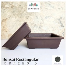Load image into Gallery viewer, Bonsai Rectangular (Series 3) Flowerpot