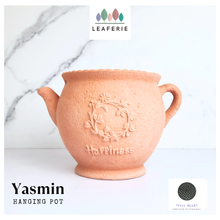 Load image into Gallery viewer, Yasmin Hanging Terracotta Flowerpot