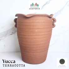 Load image into Gallery viewer, Yucca Tall Terracotta Flowerpot