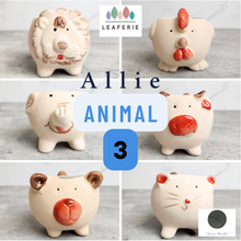 Load image into Gallery viewer, Allie Animals Flowerpots (Series 3)