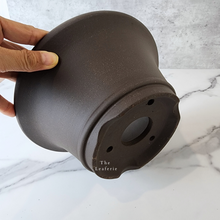 Load image into Gallery viewer, The Leaferie Bonsai plant pots Series 20. Material Zisha 3 sizes . Side view