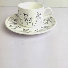 Load and play video in Gallery viewer, the Leaferie olivier series 5 . coffee cup and mug cat motif