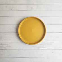 Load image into Gallery viewer, The Leaferie Matte round trays . 8 colours. ceramic and 4 sizes yellow colour